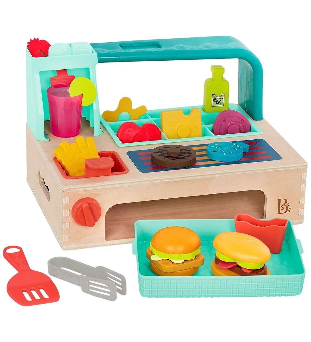 B. toys Spielküche - 30 Teile - Burgerstation - B. toys - One Size - Spielküchen B. toys Spielküche - 30 Teile - Burgerstation - B. toys - One Size - Spielküchen von B. toys