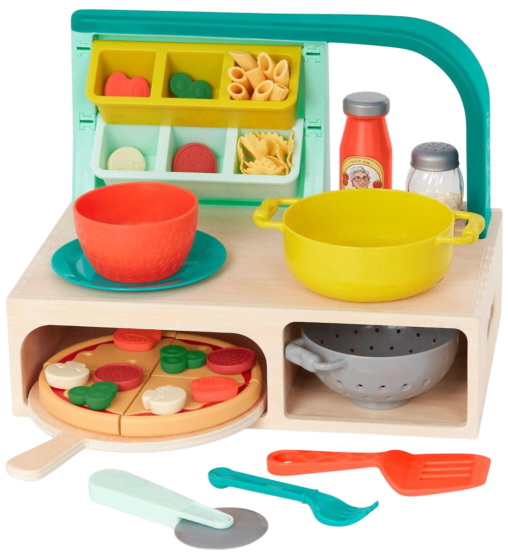 B. toys Spielküche - 45 Teile - Pizza & Pasta - B. toys - One Size - Spielküchen B. toys Spielküche - 45 Teile - Pizza & Pasta - B. toys - One Size - Spielküchen von B. toys