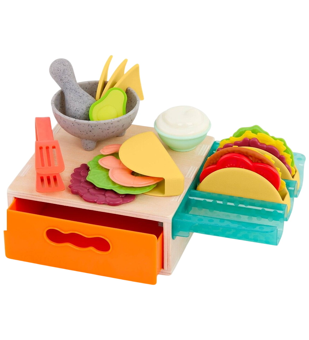 B. toys Spiellebensmittel - 22 Teile - Mini Boss - Tiny Tacos - B. toys - One Size - Spiellebensmittel B. toys Spiellebensmittel - 22 Teile - Mini Boss - Tiny Tacos - B. toys - One Size - Spiellebensmittel von B. toys