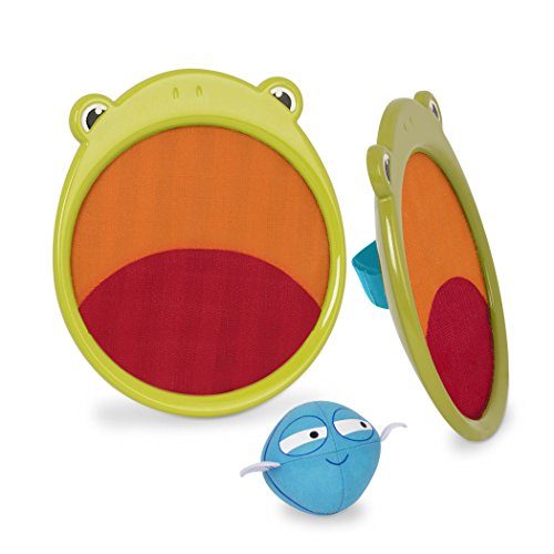 B. toys Wurfspiel Kinder mit Klett, 2 Paddel und Ball, Frosch und Mücke Motorikspielzeug, Indoor und Outdoor Spielzeug ab 3 Jahren B. toys Wurfspiel Kinder mit Klett, 2 Paddel und Ball, Frosch und Mücke Motorikspielzeug, Indoor und Outdoor Spielzeug ab 3 Jahren von B.