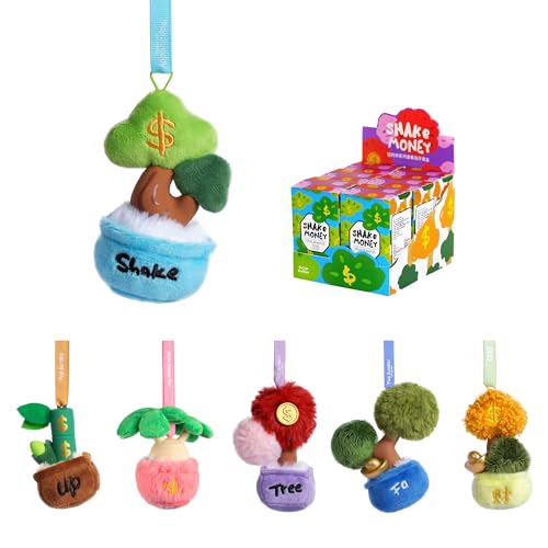 B.Duck X Pop Sunday Shake Money Tree Serie duftender Plüsch-Anhänger Blind Box Aromatische Plüschtasche Charms Mode Tasche Zubehör (ganzes Set) von B.Duck baby