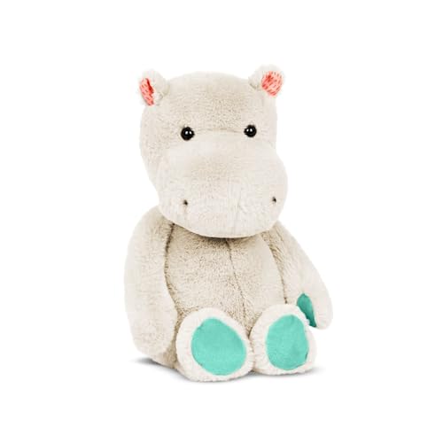 B. Softies Kuscheltier Nilpferd – Superweich und groß – Plüschtier Hippo grau, Baby und Kinder Spielzeug für Mädchen und Jungen ab 0 Monate von B.