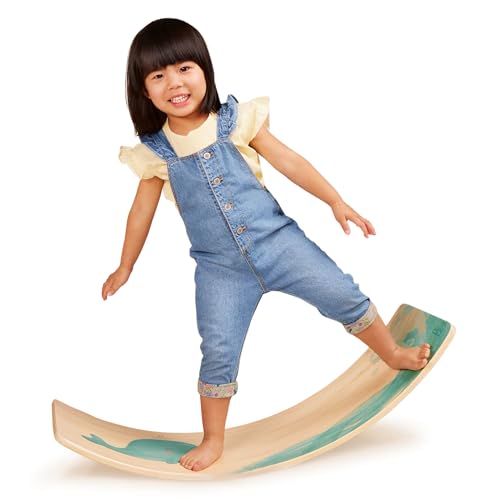 B. spaces – Balance Board Kinder – Montessori-inspiriertes Design – Abnehmbares Kissen – Wackelbrett zum Balancieren – Wobble Board ab 3 Jahren – Holzspielzeug Wippe B. spaces – Balance Board Kinder – Montessori-inspiriertes Design – Abnehmbares Kissen – Wackelbrett zum Balancieren – Wobble Board ab 3 Jahren – Holzspielzeug Wippe von B.