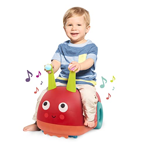 B. toys Ladybuggy - Marienkäfer-Rutscher mit Licht- & Soundeffekten, ergonomischer Sitz, Fach für Spielzeug im Inneren, geeignet ab 12 Monaten - 45538 von B.