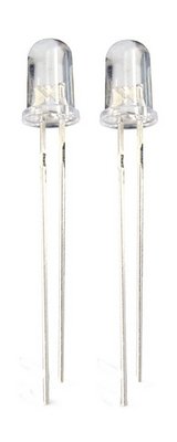 B2Q LED Leuchtdiode 5mm weiß 3000 mcd 2 Stück (0021) von B2Q