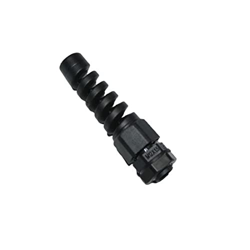 B2Q Zugentlastung Kabelduchführung Knickschutz 3-6mm schwarz (0315) von B2Q