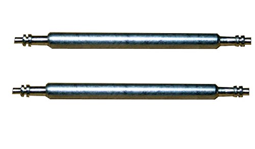 Federsteg Federstift Uhrensteg Uhrenstift Stegbreite 8 mm (Gesamtlänge 9 mm) 2 Stück von B2Q