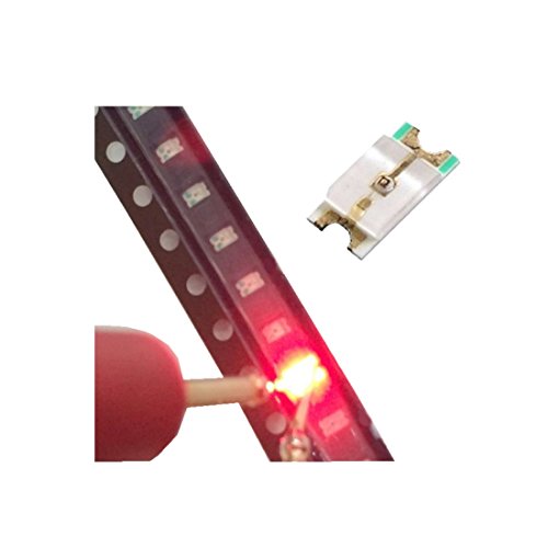 B2Q SMD LED 0603 Leuchtdiode rot Ultrahell 50 Stück (0005) von B2Q