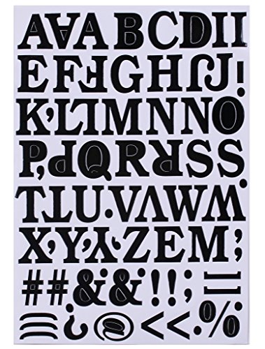 Buchstaben-ABC-Alphabet Sticker Aufkleber Klebe-Buchstaben Sticker ABC zum auf-kleben Schwarz 3 Stück Format 190 mm x 270 mm je Bogen Buchstaben-ABC-Alphabet Sticker Aufkleber Klebe-Buchstaben Sticker ABC zum auf-kleben Schwarz 3 Stück Format 190 mm x 270 mm je Bogen von B2see