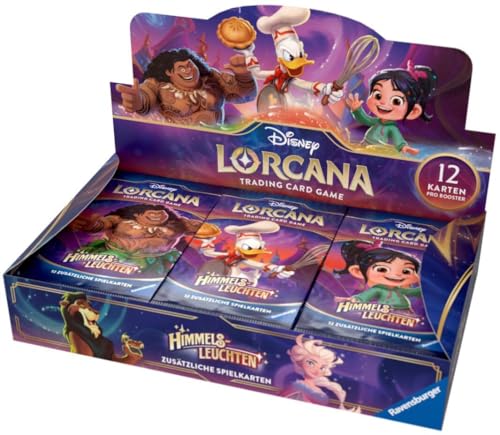 Disney Loreana Himmelsleuchten Kartenspiel Display (Packung mit 24 Stück), Fest, Spiele, Essen, Musik, Tanz (Deutsch) von BA-Yugiohshop