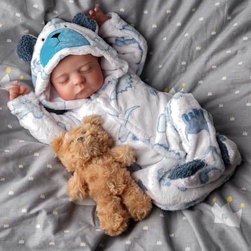 BABESIDE Reborn-Puppen Jungen 20 Zoll Reborn-Babypuppen Augen geschlossen Realistische schlafende Babypuppe Neugeborene echte Babypuppen, die echt Aussehen Lebensechte Babypuppe Stoffkörper BABESIDE Reborn-Puppen Jungen 20 Zoll Reborn-Babypuppen Augen geschlossen Realistische schlafende Babypuppe Neugeborene echte Babypuppen, die echt Aussehen Lebensechte Babypuppe Stoffkörper von BABESIDE