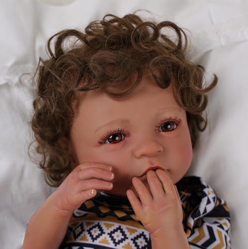 BABESIDE 37 Zoll Reborn-Baby-Puppen Real Life Baby Dolls von BABESIDE