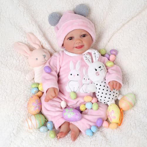 BABESIDE Reborn-Puppen Realistische Babypuppe 17 Zoll Sunny Lebensechte Babypuppen Mädchen Reborn-Kleinkindpuppen Realistische Neugeborene die Wie im Echten Leben Aussehen BABESIDE Reborn-Puppen Realistische Babypuppe 17 Zoll Sunny Lebensechte Babypuppen Mädchen Reborn-Kleinkindpuppen Realistische Neugeborene die Wie im Echten Leben Aussehen von BABESIDE