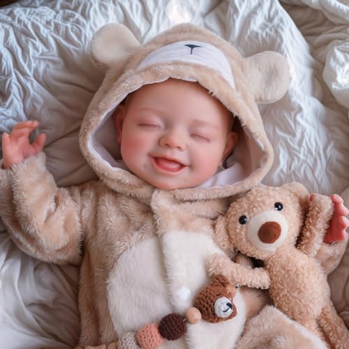 BABESIDE Lebensechte Reborn-Babypuppen - Baby Puppen Mädchen 20 Zoll - Realistische Wiedergeborene Baby Puppen Aus Weiche vin-yl Sili-kon Stoff Wie EIN Echtes Baby Geschenksets Für Mädchen BABESIDE Lebensechte Reborn-Babypuppen - Baby Puppen Mädchen 20 Zoll - Realistische Wiedergeborene Baby Puppen Aus Weiche vin-yl Sili-kon Stoff Wie EIN Echtes Baby Geschenksets Für Mädchen von BABESIDE