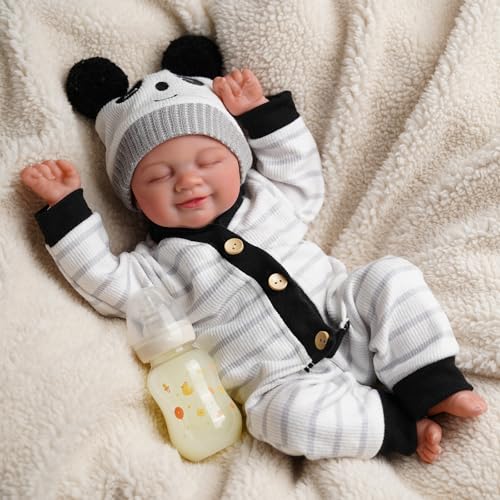BABESIDE Reborn-Babypuppe Mädchen– 17 Zoll Lebensechte Neugeborene Babypuppe, Weiche Stoffkörper, Reborn-Puppen mit Kleidung und Accessoires für Kinder ab 3 Jahren BABESIDE Reborn-Babypuppe Mädchen– 17 Zoll Lebensechte Neugeborene Babypuppe, Weiche Stoffkörper, Reborn-Puppen mit Kleidung und Accessoires für Kinder ab 3 Jahren von BABESIDE