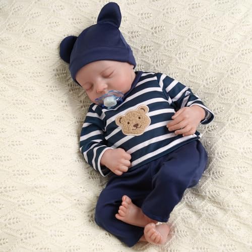 BABESIDE Reborn Babypuppen Jungen Noah – 20 Zoll Reborn Puppen Lebensecht, echte Neugeborene Babypuppen, Ganzkörper-Viny BABESIDE Reborn Babypuppen Jungen Noah – 20 Zoll Reborn Puppen Lebensecht, echte Neugeborene Babypuppen, Ganzkörper-Viny von BABESIDE