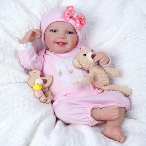 BABESIDE Reborn-Baby Puppen Lebensechte 20 Zoll Realistische Baby Puppen Weicher Körper Real Life Neugeborenes Baby Puppe Mädchen Schönes Erwachen mit Geschenkbox für Kinder BABESIDE Reborn-Baby Puppen Lebensechte 20 Zoll Realistische Baby Puppen Weicher Körper Real Life Neugeborenes Baby Puppe Mädchen Schönes Erwachen mit Geschenkbox für Kinder von BABESIDE