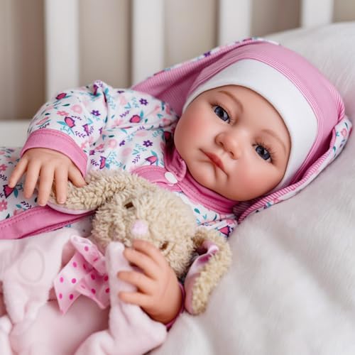BABESIDE Reborn Babypuppe Mädchen – 20 Zoll lebensechte Neugeborenen-Puppe mit weichem Stoffkörper, Kleidung & Zubehör, Spielzeug für Kinder ab 3 Jahren BABESIDE Reborn Babypuppe Mädchen – 20 Zoll lebensechte Neugeborenen-Puppe mit weichem Stoffkörper, Kleidung & Zubehör, Spielzeug für Kinder ab 3 Jahren von BABESIDE