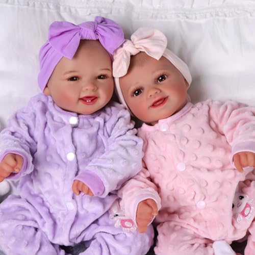 BABESIDE Reborn Babypuppen 20 Inches Twins von BABESIDE