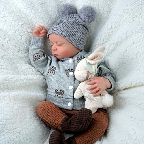 BABESIDE Reborn Dolls Lebensechte Babypuppe 20 Zoll Neugeborenes Baby White von BABESIDE