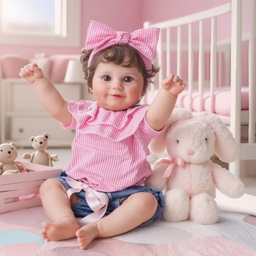 BABESIDE Reborn Mädchen - Reborn BabyPuppen Realistiche, Neugeborenenpuppe für Kinder Geburtstags kollektionen von BABESIDE