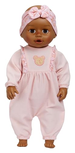Baby Born Lerne zu Laufen Babypuppe Harper - Dunkelbraune Augen: Realistische Funktionen für Kinder ab 3 Jahren, Spaziergänge, Krabbeln, Sitzen & Tritten, Augen öffnen und schließen, mehrere von BABY Born