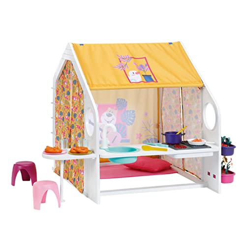 BABY born, Puppenhaus, Weekend Haus mit Licht - und Soundfunktion, öffenbare Seitenteile, Waschbecken, Grill und viel Zubehör, 832752, Zapf Creation BABY born, Puppenhaus, Weekend Haus mit Licht - und Soundfunktion, öffenbare Seitenteile, Waschbecken, Grill und viel Zubehör, 832752, Zapf Creation von BABY Born