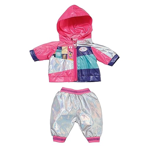 BABY born Bike Outfit mit Jacke und Hose für 43 cm Puppen, 835647 Zapf Creation von BABY Born