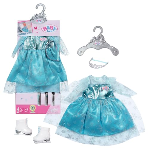 BABY born Eisprinzessin Set aus Puppenkleid, Diadem und Schlittschuhen für 43cm Puppen, 832257 Zapf Creation BABY born Eisprinzessin Set aus Puppenkleid, Diadem und Schlittschuhen für 43cm Puppen, 832257 Zapf Creation von BABY Born