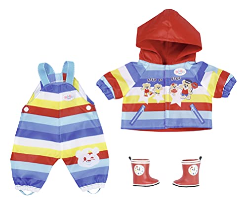 BABY born Kindergarten Set Matschhose, Puppenoutfit mit Jacke, Hose und Stiefeln, passt 36 cm Puppen, 831618 Zapf Creation BABY born Kindergarten Set Matschhose, Puppenoutfit mit Jacke, Hose und Stiefeln, passt 36 cm Puppen, 831618 Zapf Creation von BABY Born
