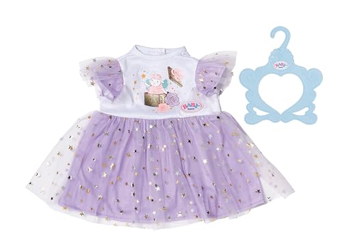 BABY born Lila Tutu Kleid, Puppenkleid mit Tüll und Sternen für 43 cm Puppen, 838754 Zapf Creation BABY born Lila Tutu Kleid, Puppenkleid mit Tüll und Sternen für 43 cm Puppen, 838754 Zapf Creation von BABY Born