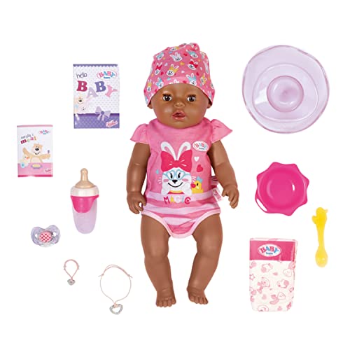 BABY born Magic Girl DoC, Babypuppe mit 10 Funktionen für Kinder ab 3 Jahren, funktioniert ohne Batterie, 43cm groß, 827970 Zapf Creation von BABY Born