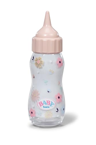 BABY born Magische Flasche, Puppenzubehör, Trinkflasche für Puppen mit realistischem Effekt, 838570 Zapf Creation von BABY Born