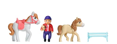 BABY born Minis Pferdetraining-Spielset mit Minis-Puppe Emma, Pferd, Sattel, Zaumzeug und Fohlen, 906262 Zapf Creation BABY born Minis Pferdetraining-Spielset mit Minis-Puppe Emma, Pferd, Sattel, Zaumzeug und Fohlen, 906262 Zapf Creation von BABY Born