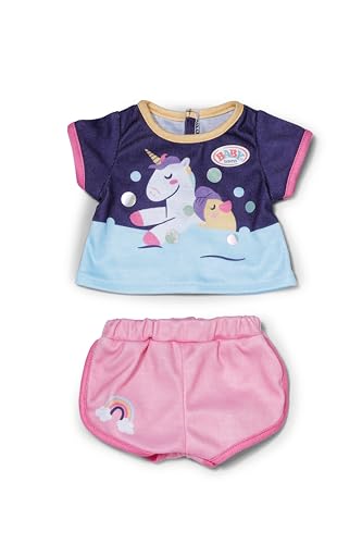 BABY born Pyjama mit Einhornmotiv für 43cm Puppen, 839256 Zapf Creation von BABY Born