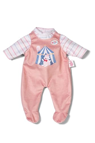 BABY born Strampelanzug mit Langen Ärmeln und Zirkus-Motiv für 36cm Puppen, 838808 Zapf Creation von BABY Born