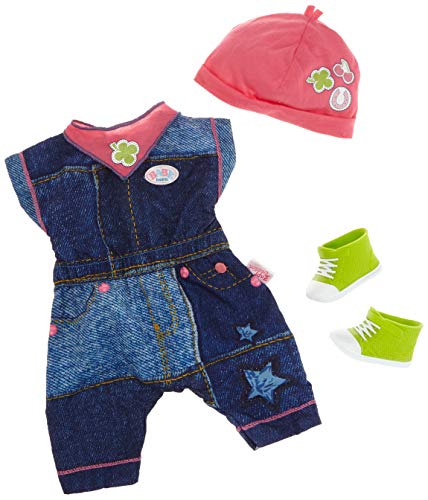 BABY geboren Deluxe Jeans Outfit 2 ass. Kleidungsset f?r Puppen - Puppenzubeh?r (Kleidungsset f?r Puppen, 3 Jahr (e), Multicolor, BABY born, M?dchen, 43 cm)(sortiert) von BABY Born