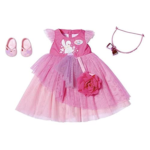 Zapf Creation 827178 BABY born Deluxe Ballkleid Puppenkleidung 43 cm, pink Zapf Creation 827178 BABY born Deluxe Ballkleid Puppenkleidung 43 cm, pink von BABY Born