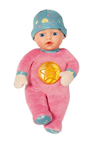 BABY born Nightfriends 30cm Puppe - Integriertes Nachtlicht - Leicht für Kleine Hände, Kreatives Spiel fördert Empathie & Soziale Fähigkeiten, für Neugeborene - Inklusive Mütze von BABY Born