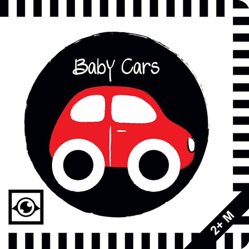 Baby Cars: Kontrastbuch für Babys mit Öffnungen · kontrastreiche Bilder angepasst an Babyaugen · Schwarz Weiß Rot Buch für Neugeborene · Mein erstes Bilderbuch · Montessori Buch von BABY EYE