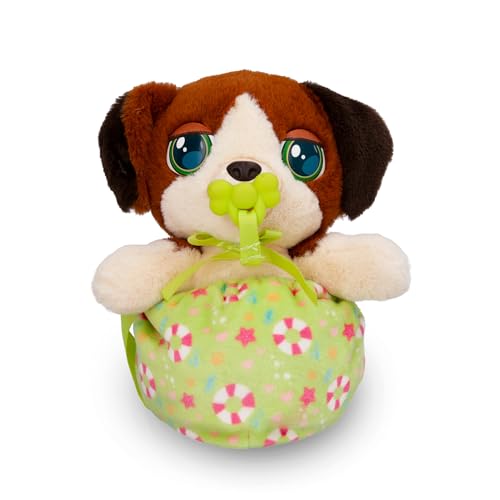 Mini Paws Baby Beagle, Interaktiver Babyhund zum Herumtragen und Kuscheln, der Laute von Sich gibt - inkl. eines Tragebeutels, Empfohlen für Kinder ab 3 Jahren Mini Paws Baby Beagle, Interaktiver Babyhund zum Herumtragen und Kuscheln, der Laute von Sich gibt - inkl. eines Tragebeutels, Empfohlen für Kinder ab 3 Jahren von BABY PAWS