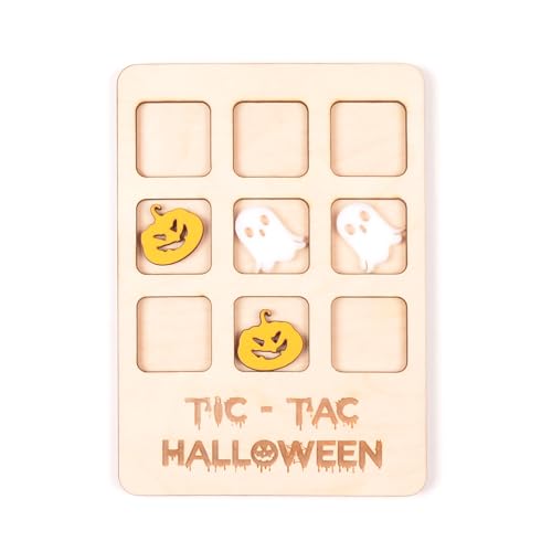 Hölzernes Halloween Tic Tac Toe Brettspiele Boo Korb Halloween Spiel Halloween Dekor Halloween Party Favors Hölzernes Halloween Tic Tac Toe Brettspiele Boo Korb Halloween Spiel Halloween Dekor Halloween Party Favors von BABY SHOWER CHOCOLATE
