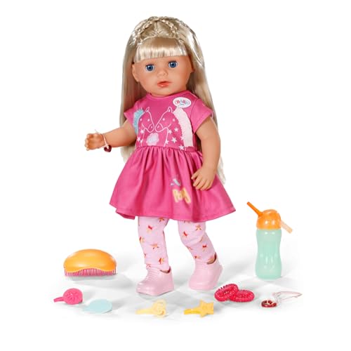 BABY born Sarah, 36 cm große Puppe mit Langen Haaren und 7 Funktionen, für Kinder ab 3 Jahren, funktioniert ohne Batterie, 835722 Zapf Creation BABY born Sarah, 36 cm große Puppe mit Langen Haaren und 7 Funktionen, für Kinder ab 3 Jahren, funktioniert ohne Batterie, 835722 Zapf Creation von BABY born
