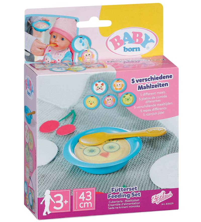 Baby Born Essen - Feeding Sæt - BABY born - One Size - Puppenzubehör Baby Born Essen - Feeding Sæt - BABY born - One Size - Puppenzubehör von BABY born