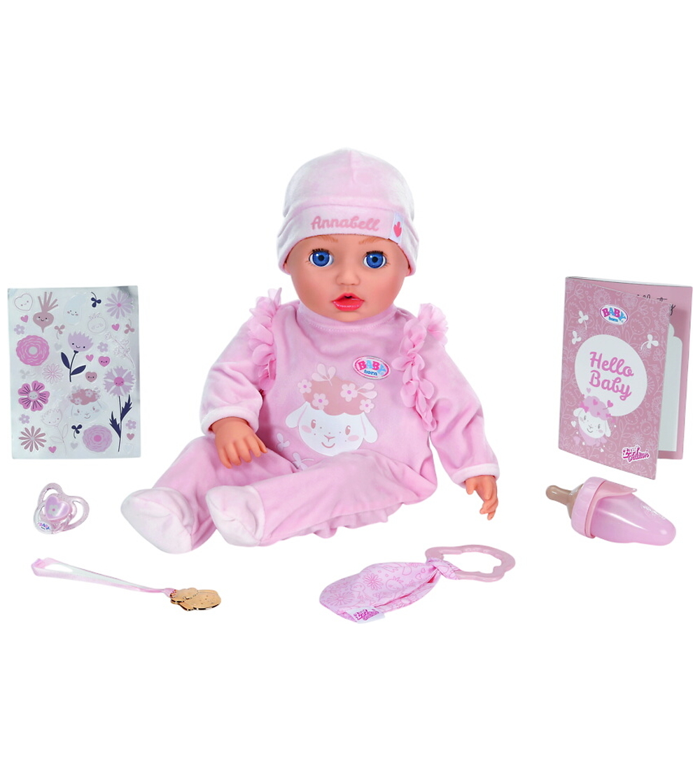 Baby Born Puppe - 43 cm - Annabell - BABY born - One Size - Puppen von BABY born