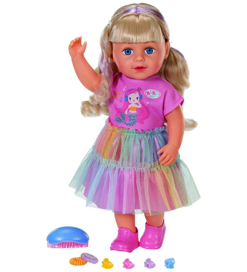 Baby Born Puppe m. Zubehör - Carla - 43 cm - BABY born - One Size - Puppen von BABY born