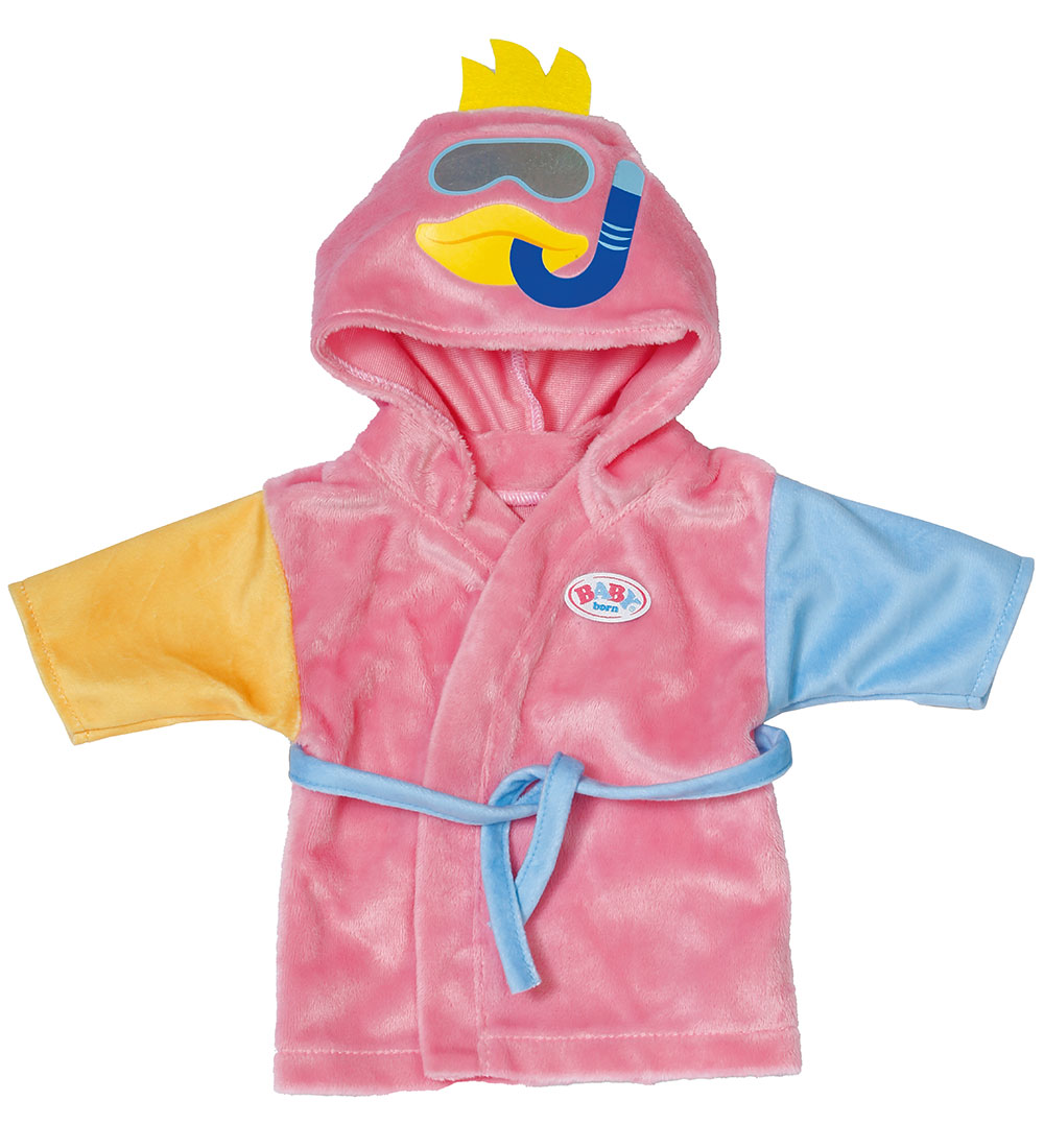 Baby Born Puppenkleidung - Bademantel - 43 cm - BABY born - One Size - Puppenkleidung von BABY born