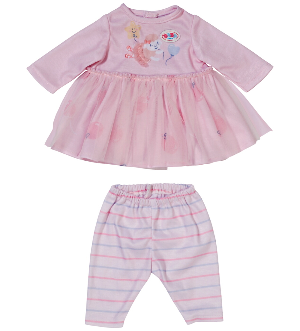 Baby Born Puppenkleidung - Kleid/Hosen - 36 cm - Rosa - BABY born - One Size - Puppenkleidung Baby Born Puppenkleidung - Kleid/Hosen - 36 cm - Rosa - BABY born - One Size - Puppenkleidung von BABY born