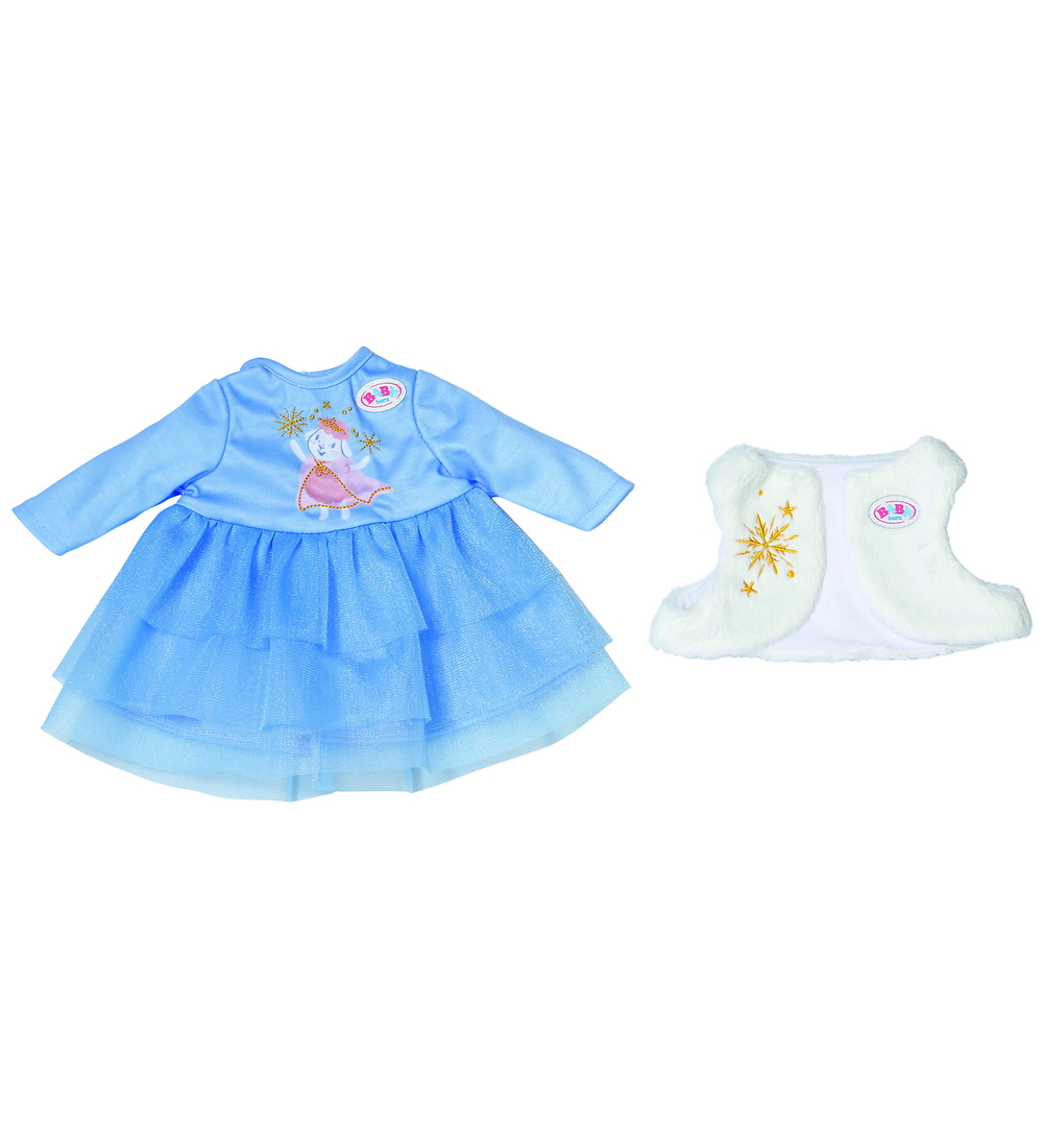Baby Born Puppenkleidung - Kleid - 36 cm - Blau - BABY born - One Size - Puppenkleidung Baby Born Puppenkleidung - Kleid - 36 cm - Blau - BABY born - One Size - Puppenkleidung von BABY born