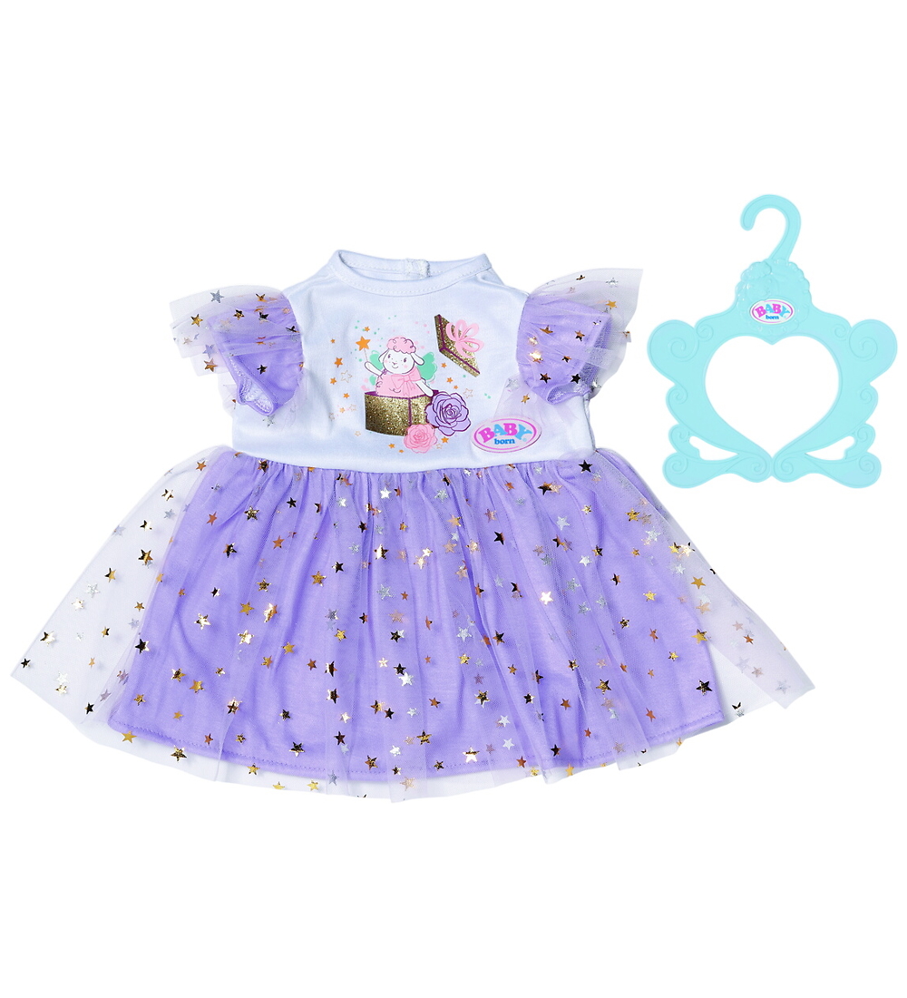 Baby Born Puppenkleidung - Kleid - Lilac Tutu - 43 cm - BABY born - One Size - Puppenkleidung Baby Born Puppenkleidung - Kleid - Lilac Tutu - 43 cm - BABY born - One Size - Puppenkleidung von BABY born